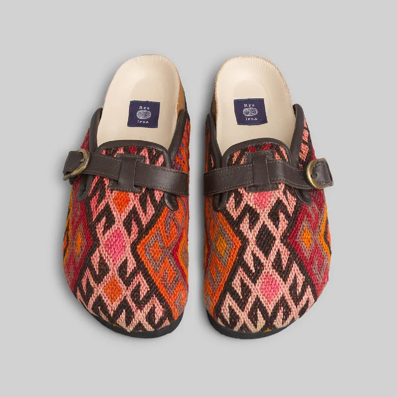 Sporty Hiking Shoes Men's Kilim Clog Size 10