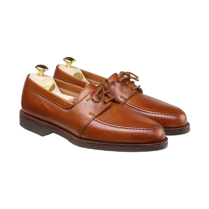 Running Footwear Sale Falmouth Tan Wax Calf
