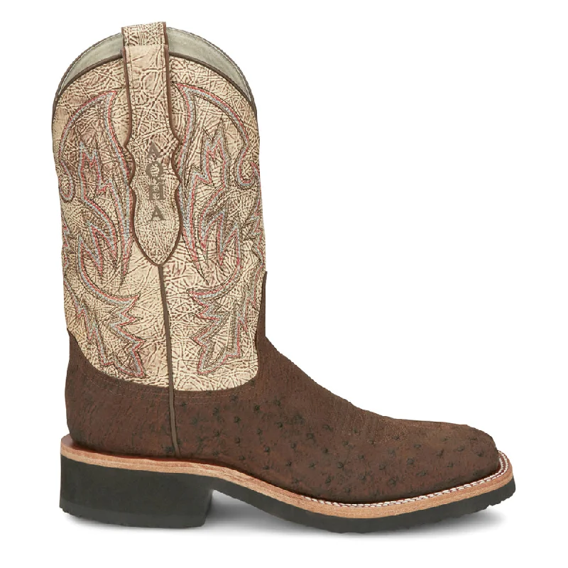Comfortable Platform Shoes Peppy Sand Badger Smooth Ostrich Wide Square Toe Pull On Cowboy Boots Comfortable Platform Shoes Peppy Sand Badger Smooth Ostrich Wide Square Toe Pull On Cowboy Boots