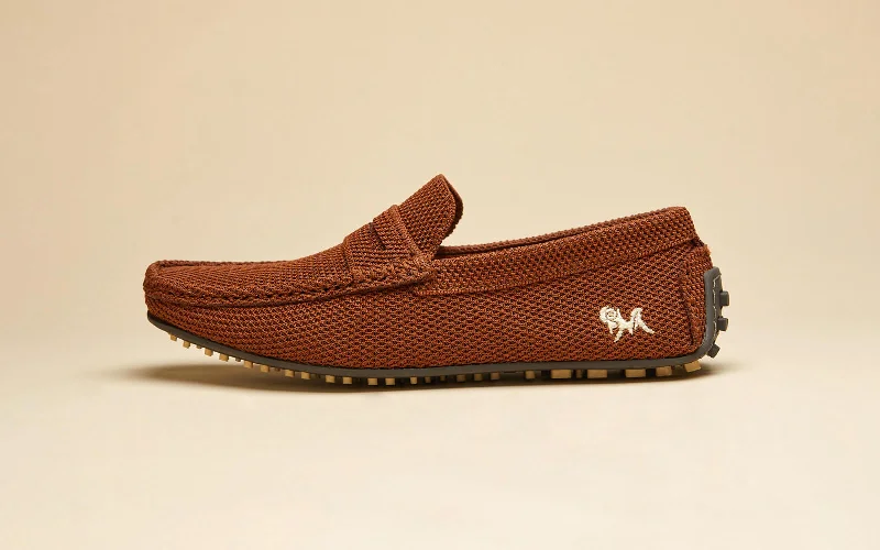 Affordable Hiking Shoes ReLive Knit Loafers : Syrup Brown