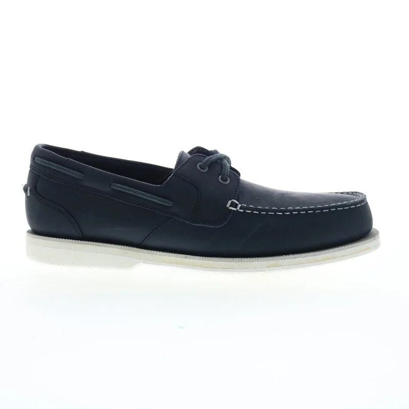 Comfortable Platform Boots Rockport Southport Boat Shoe Mens Blue Loafers & Slip Ons Boat Shoes