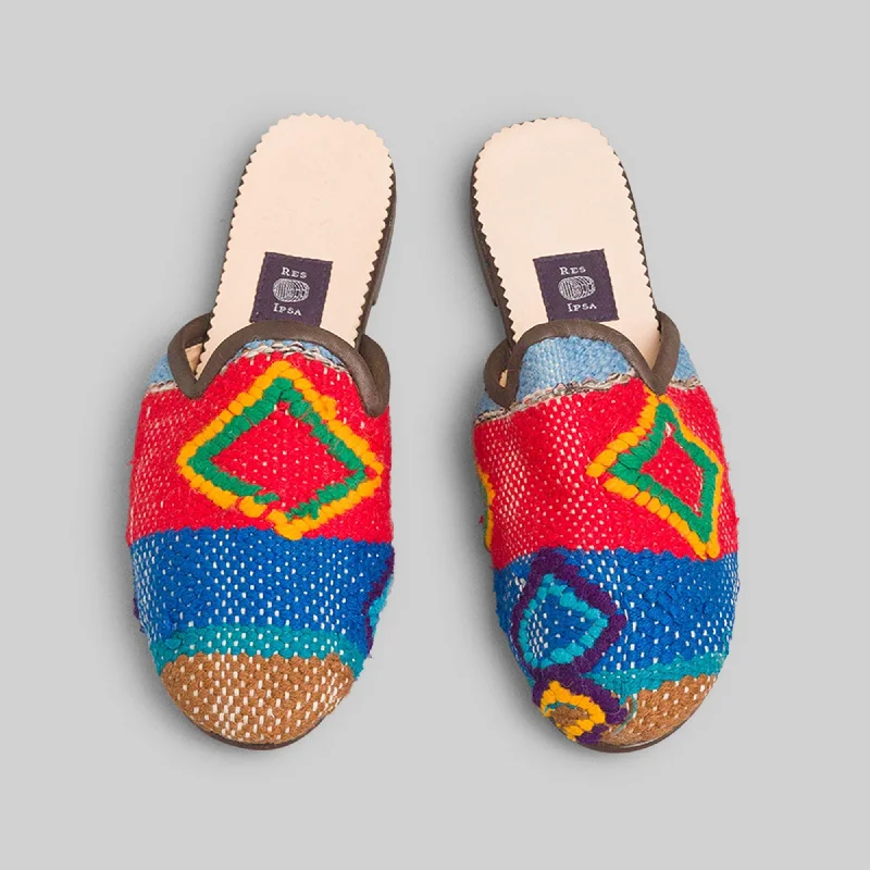 Luxury Running Shoes Men's Kilim Mule Size 9