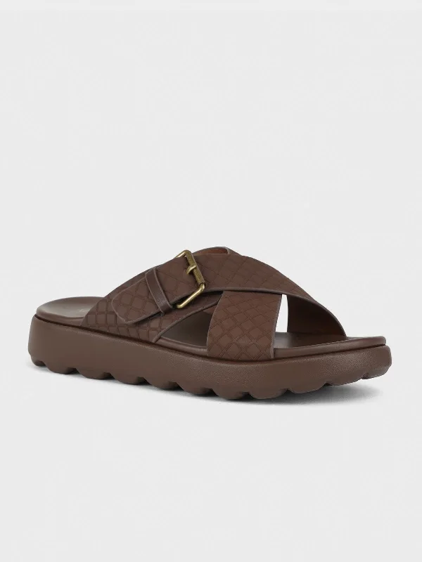 Comfortable Flip Flops Men "SNOOD" Casual Buckle Slippers