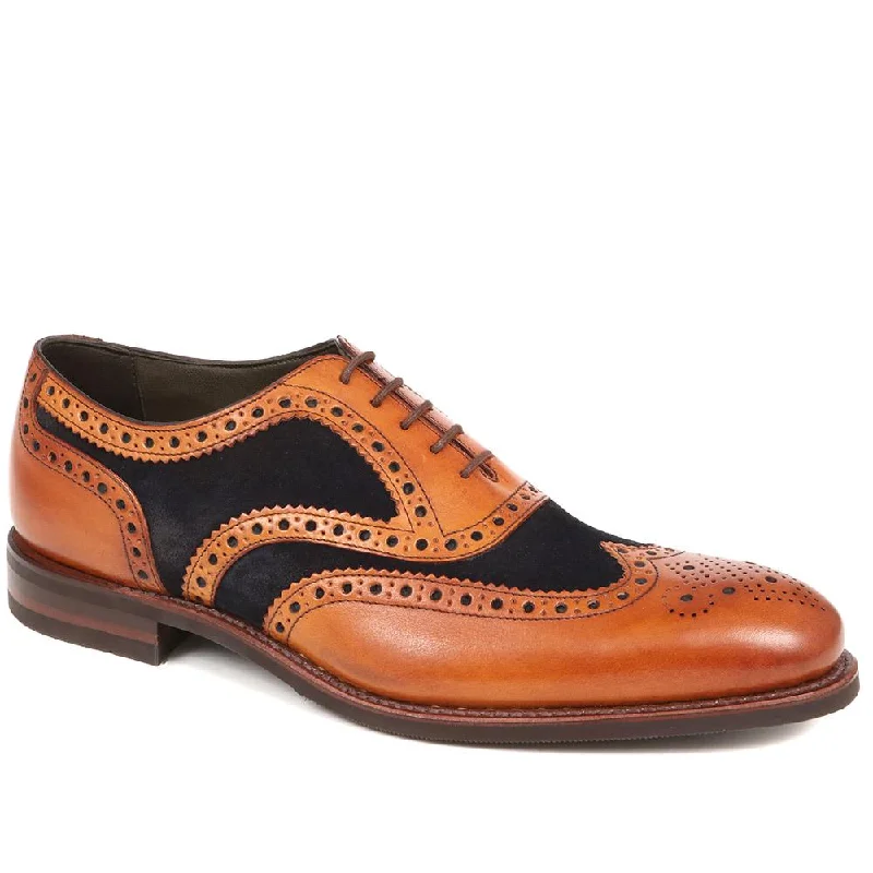 Breathable Hiking Boots Kerridge Wide Fit Leather Oxford Brogues - LOA29507 / 316 966 Breathable Hiking Boots Kerridge Wide Fit Leather Oxford Brogues - LOA29507 / 316 966