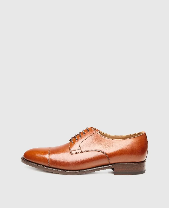Comfortable Formal Footwear No. 5541 - Red brown